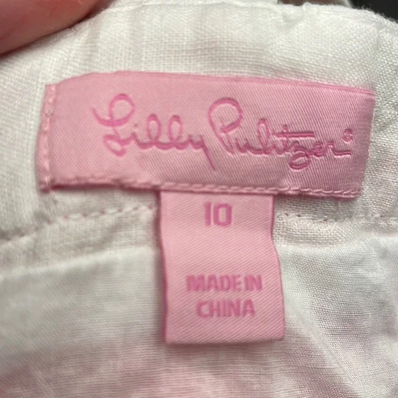 LILLY PULITZER Pink & White Tank Top - Picture 4 of 7